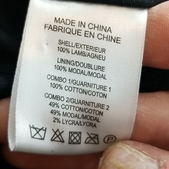 Helmut Lang Black Lamb Mixed Leather Jacket S - Picture 11 of 12